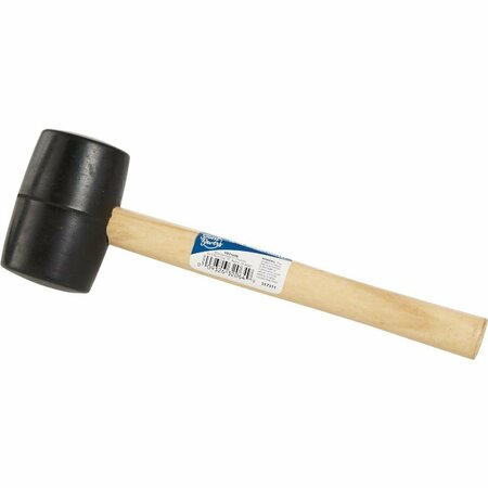 SMART SAVERS 16 Oz. Rubber Mallet with Wood Handle CC101007